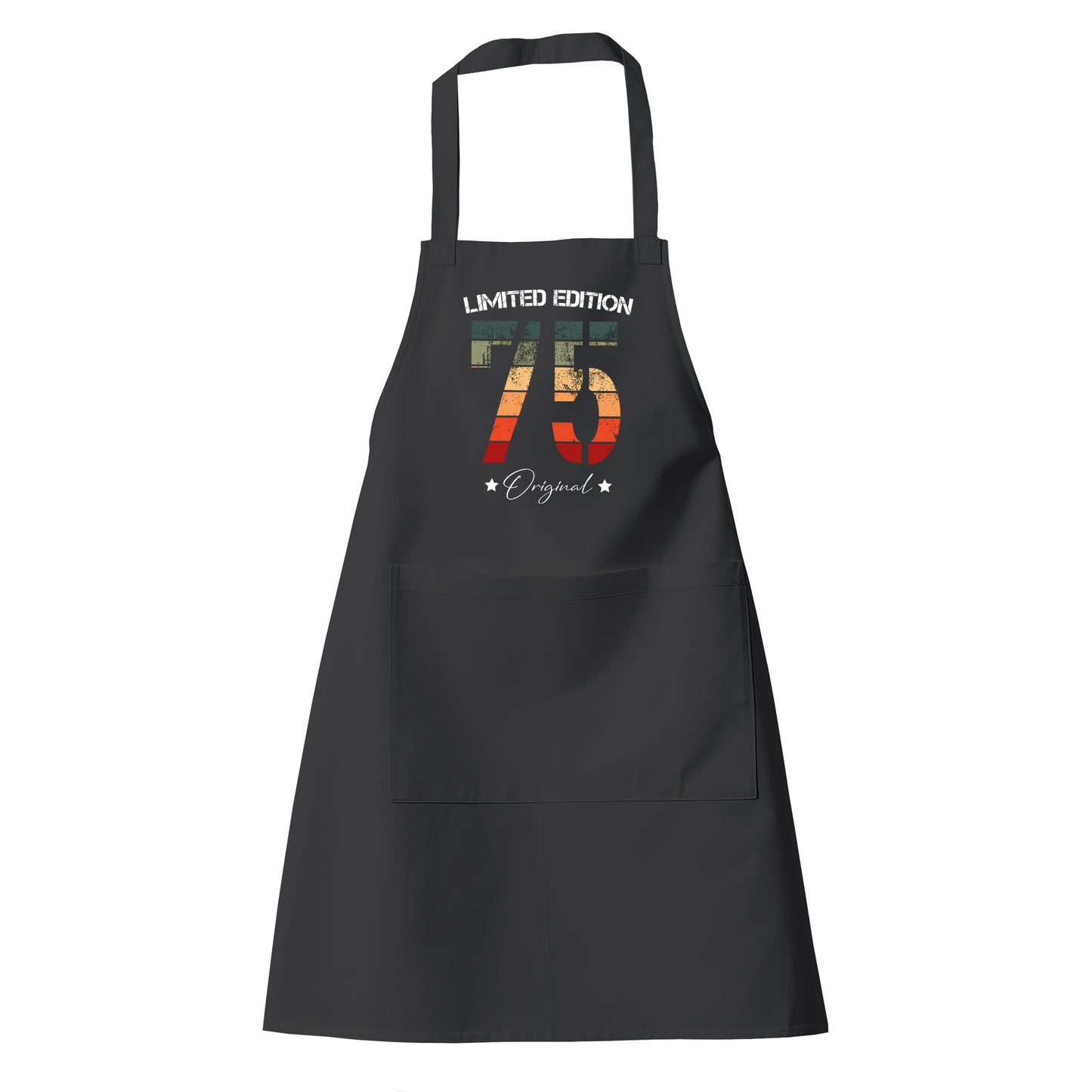 Limited Edition Original Grunge Vintage 75 - Geburtstag Schürze - Fulima