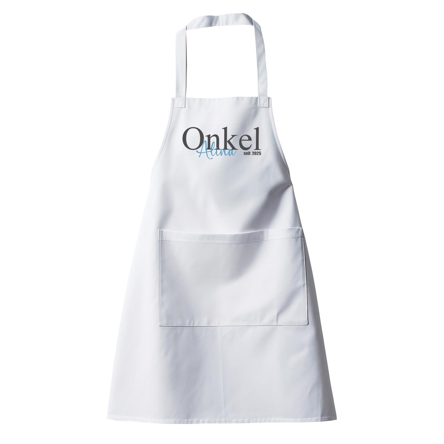 Onkel Schürze - Onkel Schriftzug mit Namen vom Kind - Geschenk - Fulima