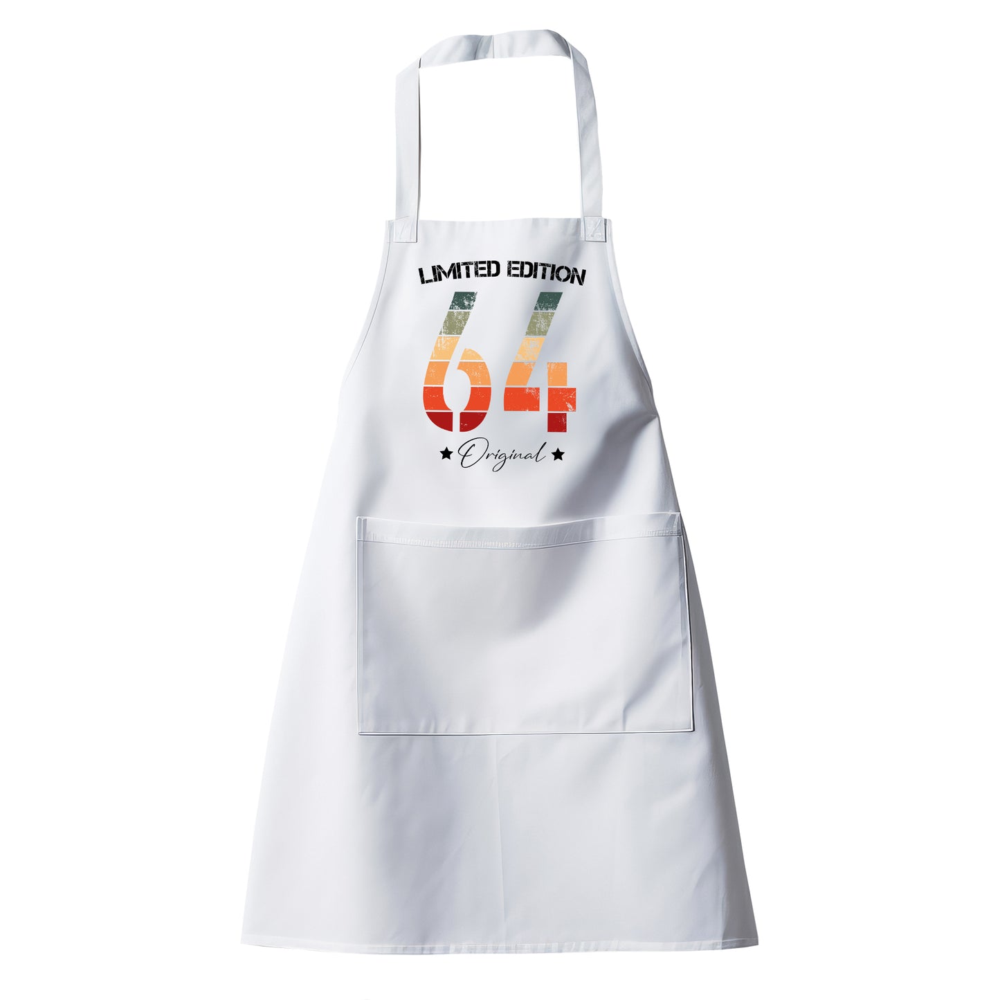 Limited Edition Original Grunge Vintage 64 - Geburtstag Schürze - Fulima
