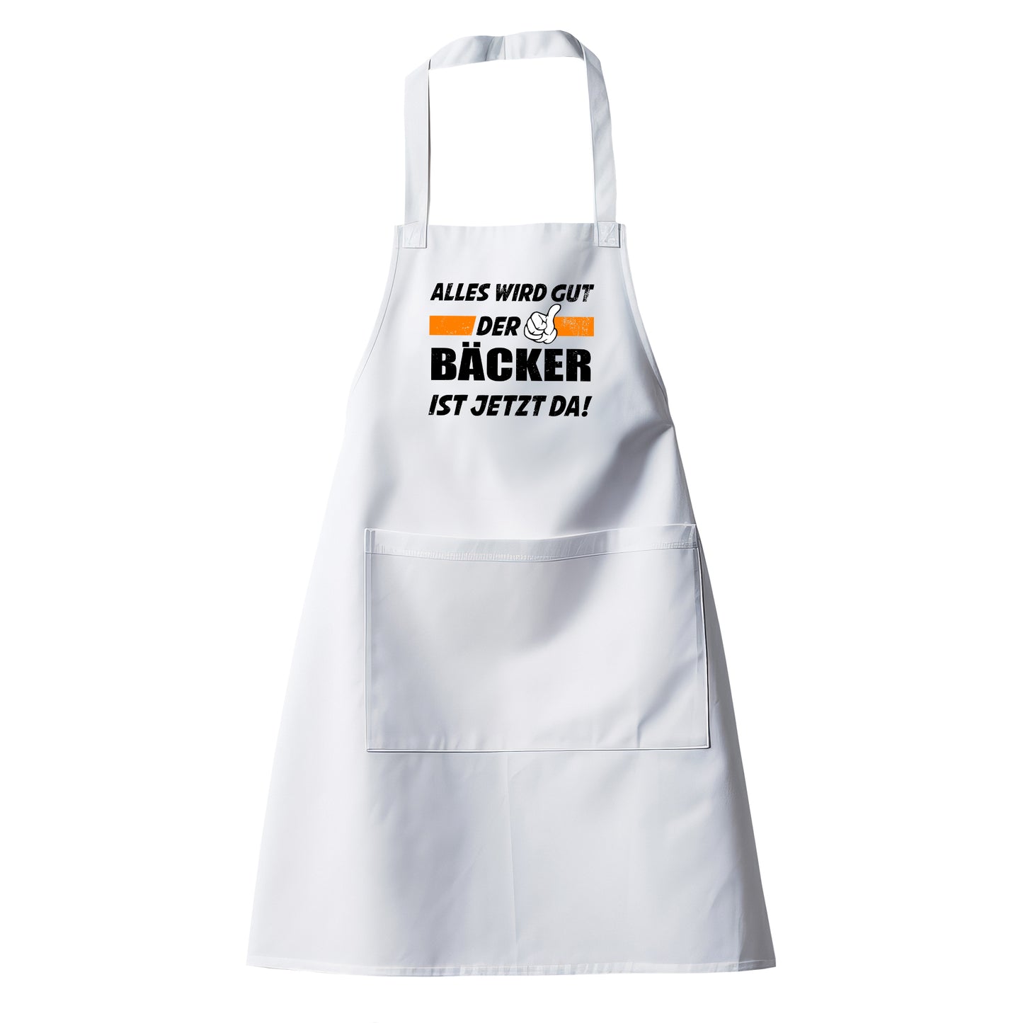 Alles wird gut der Bäcker ist jetzt da - Schürze - Fulima