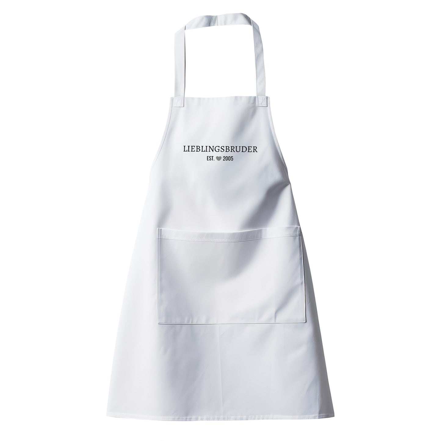 Bruder Schürze - Lieblingsbruder est. Wunschjahr Minimal - Geschenk - Fulima