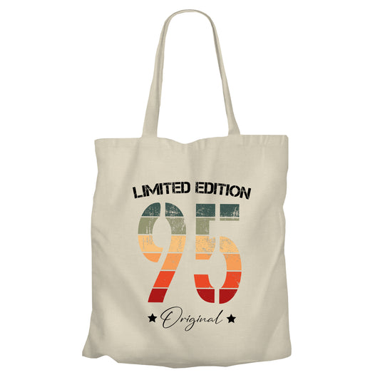 Limited Edition Original Grunge Vintage 95 - Einkaufstasche Beige - FULiMA®