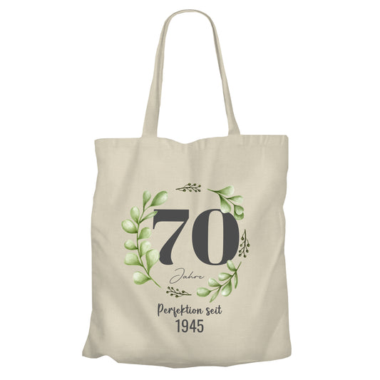 70 Jahre Perfektion seit 1955 - Einkaufstasche Beige - FULiMA®