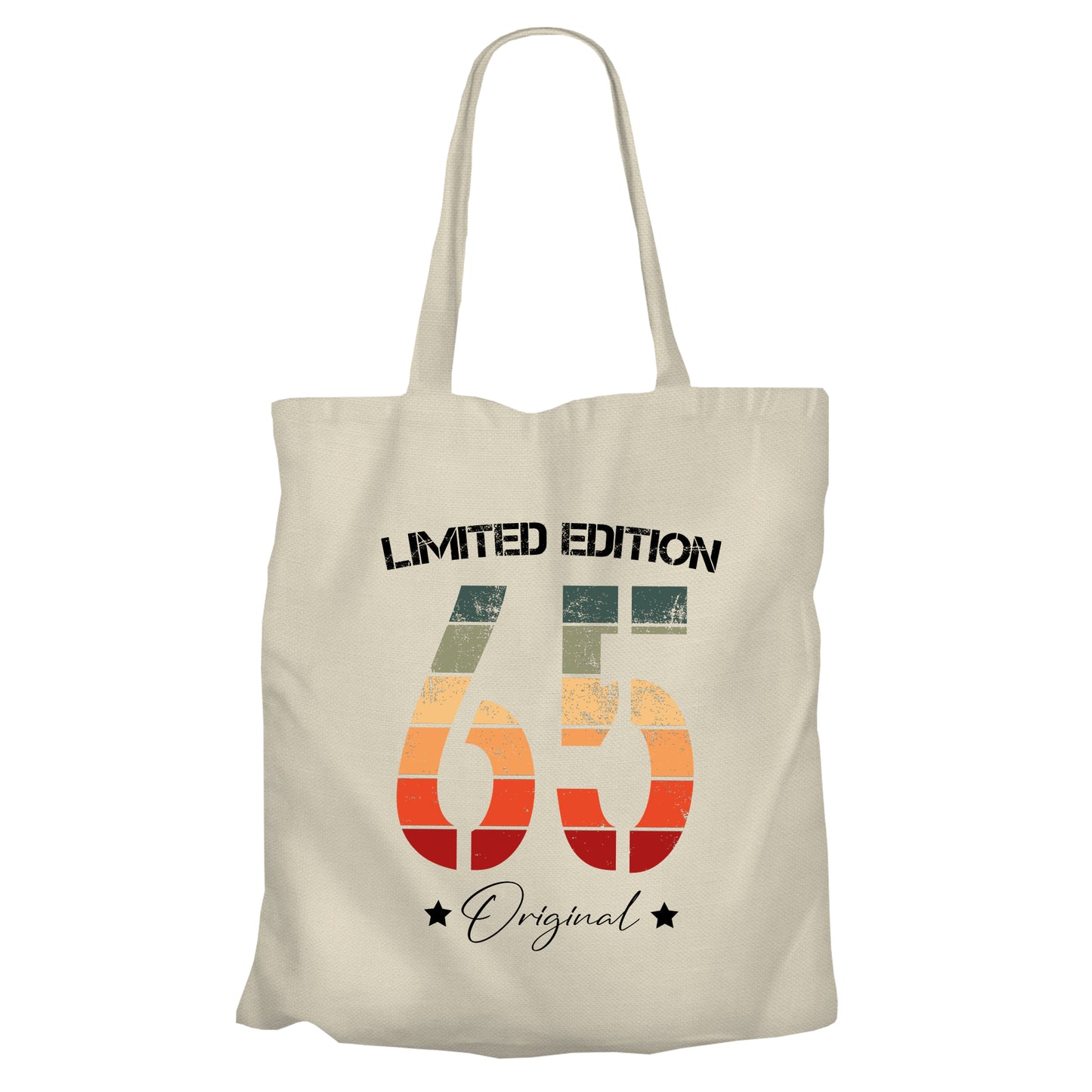 Limited Edition Original Grunge Vintage 65 - Einkaufstasche Beige - FULiMA®