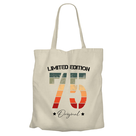 Limited Edition Original Grunge Vintage 75 - Einkaufstasche Beige - FULiMA®