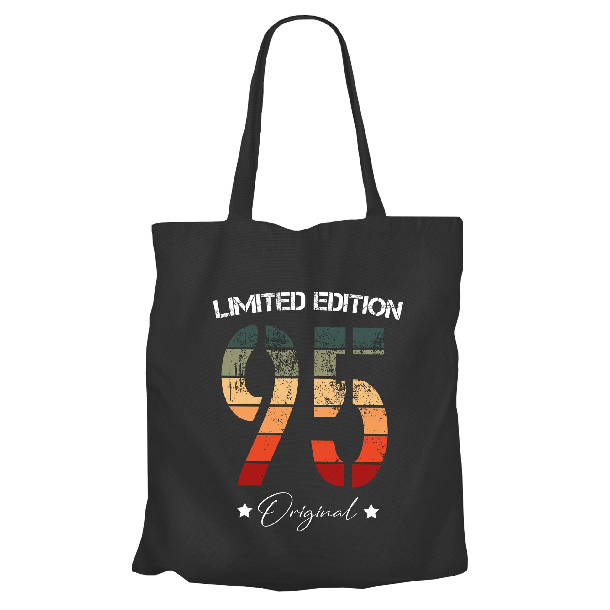 Limited Edition Original Grunge Vintage 95 - Einkaufstasche Schwarz - FULiMA®