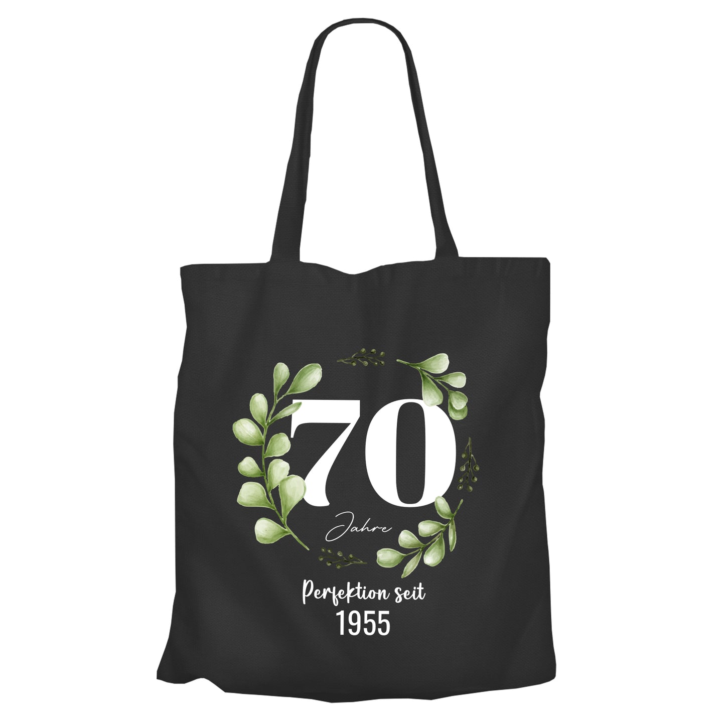70 Jahre Perfektion seit 1955 - Einkaufstasche Schwarz - FULiMA®