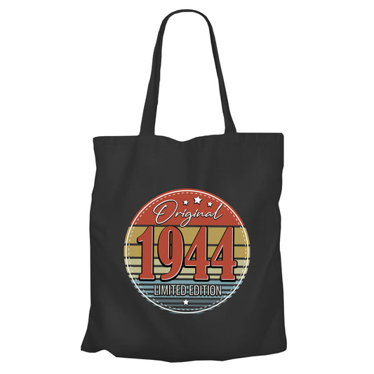 Original Limited Edition 1944 – Vintage - Einkaufstasche Schwarz - Fulima