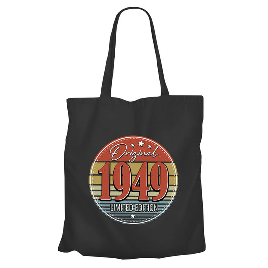 Original Limited Edition 1949 – Vintage - Einkaufstasche Schwarz - Fulima