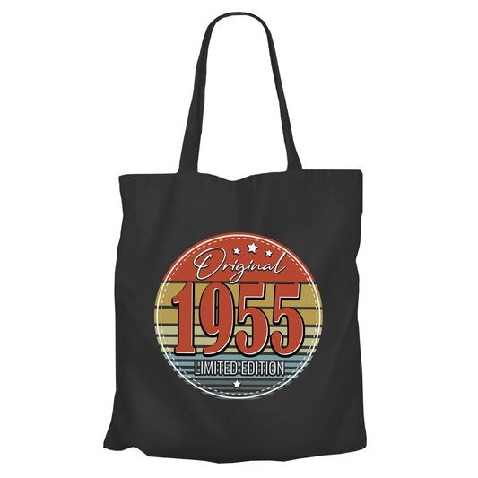 Original Limited Edition 1955 – Vintage - Einkaufstasche Schwarz - Fulima
