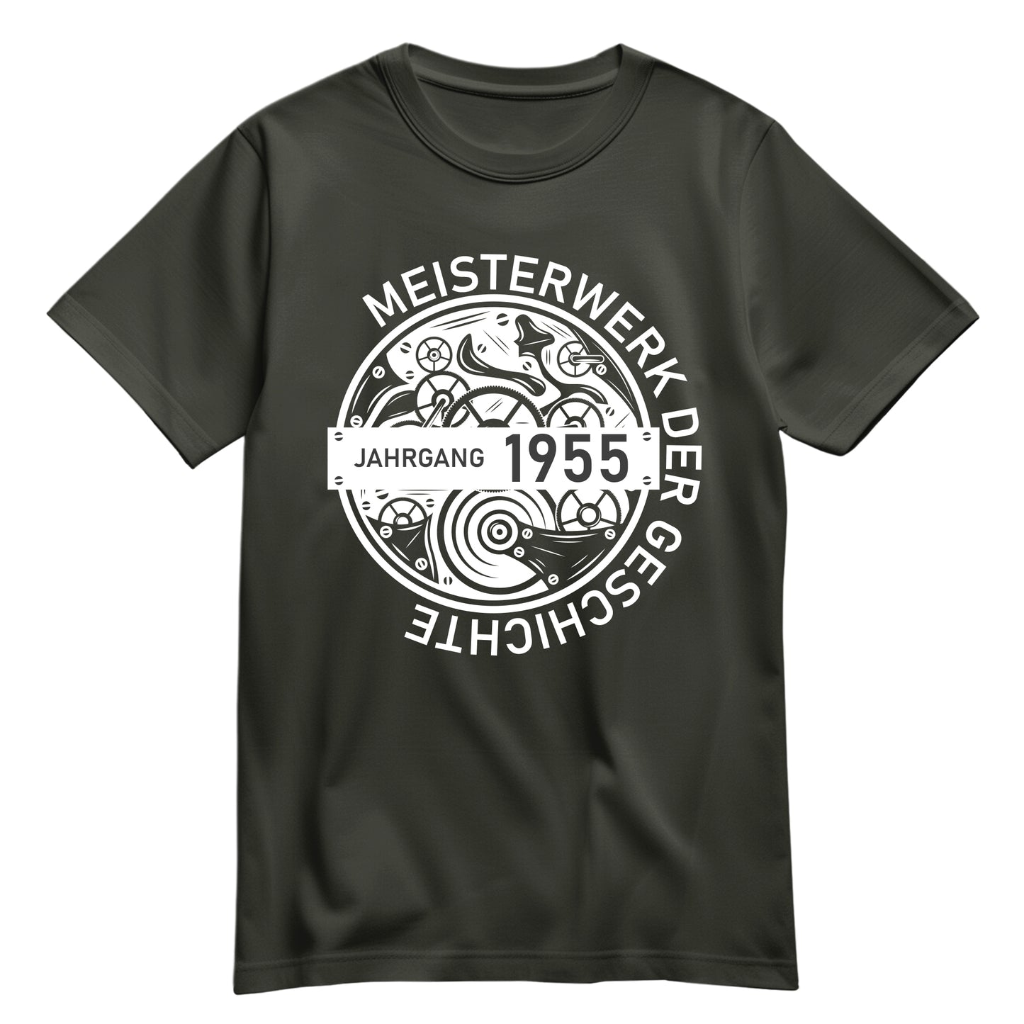 Jahrgang 1955 Meisterwerk der Geschichte - Geburtstag Shirt Khaki - FULiMA®