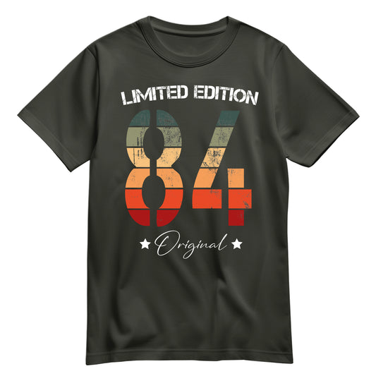 Limited Edition Original Grunge Vintage 84 - Geburtstagsshirt Khaki - FULiMA®