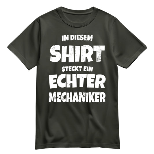 In diesem Shirt steckt ein echter Mechaniker - Shirt Khaki - FULiMA®