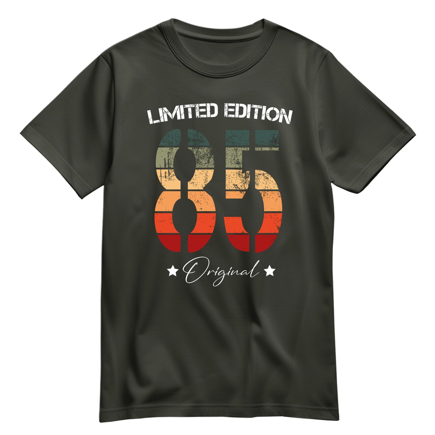 Limited Edition Original Grunge Vintage 85 - Geburtstagsshirt Khaki - FULiMA®