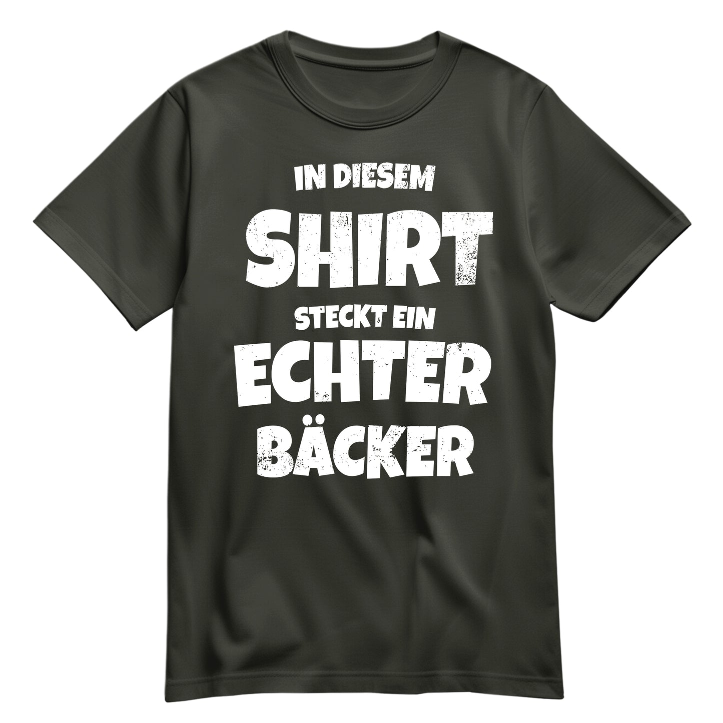 In diesem Shirt steckt ein echter Bäcker - Shirt Khaki - FULiMA®