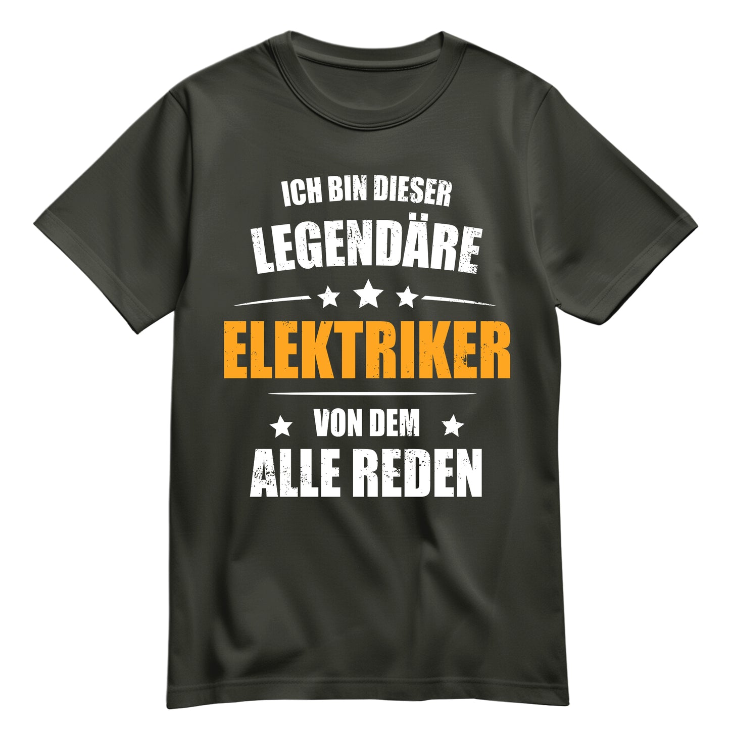 Ich bin dieser Legendäre Elektriker von dem alle reden - Shirt Khaki - FULiMA®
