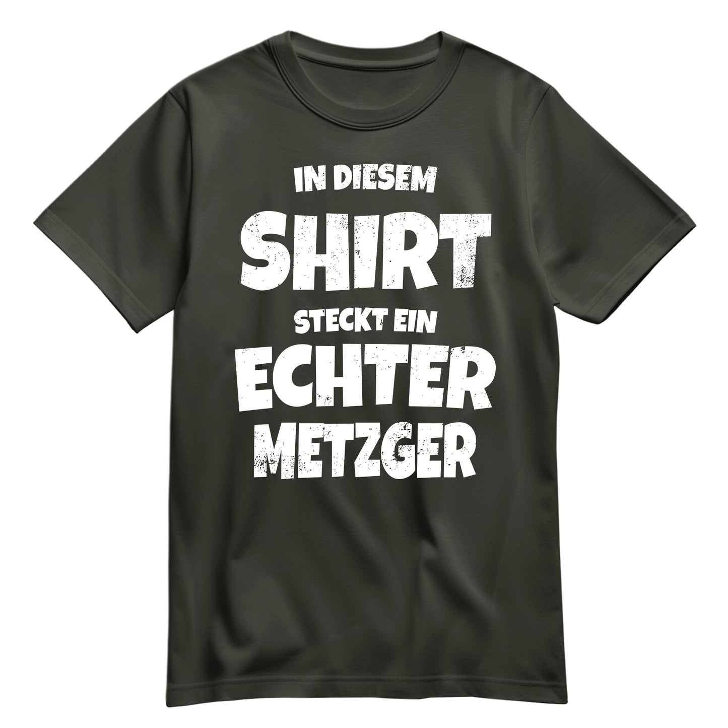 In diesem Shirt steckt ein echter Metzger - Shirt Khaki - FULiMA®