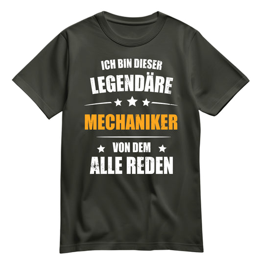 Ich bin dieser Legendäre Mechaniker von dem alle reden - Shirt Khaki - FULiMA®