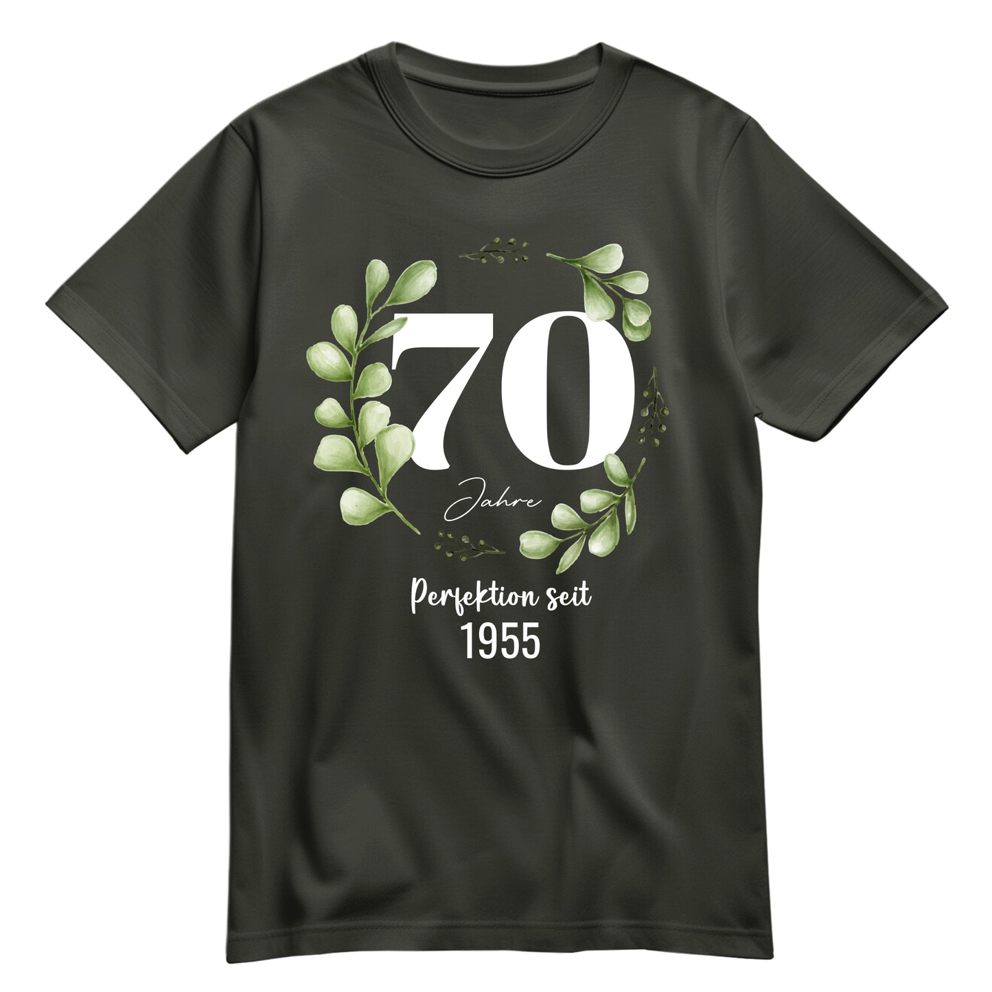 70 Jahre Perfektion seit 1955 - Geburtstag Shirt Khaki - FULiMA®