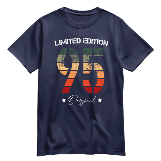 Limited Edition Original Grunge Vintage 95 - Geburtstagsshirt Navy - FULiMA®