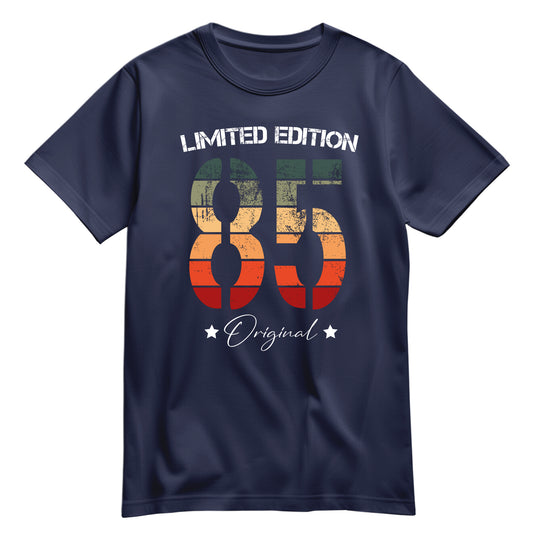 Limited Edition Original Grunge Vintage 85 - Geburtstagsshirt Navy - FULiMA®
