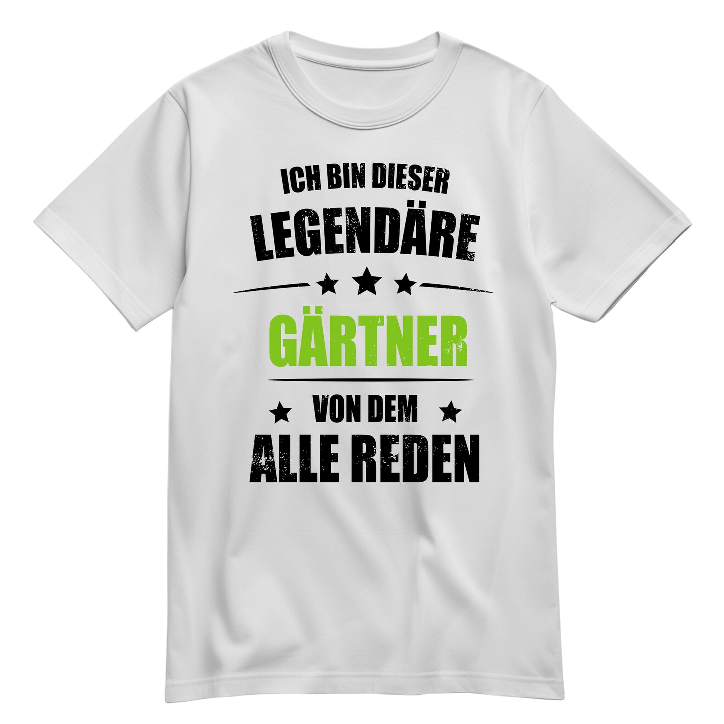 Ich bin dieser Legendäre Gärtner von dem alle reden - Shirt Weiß - FULiMA®