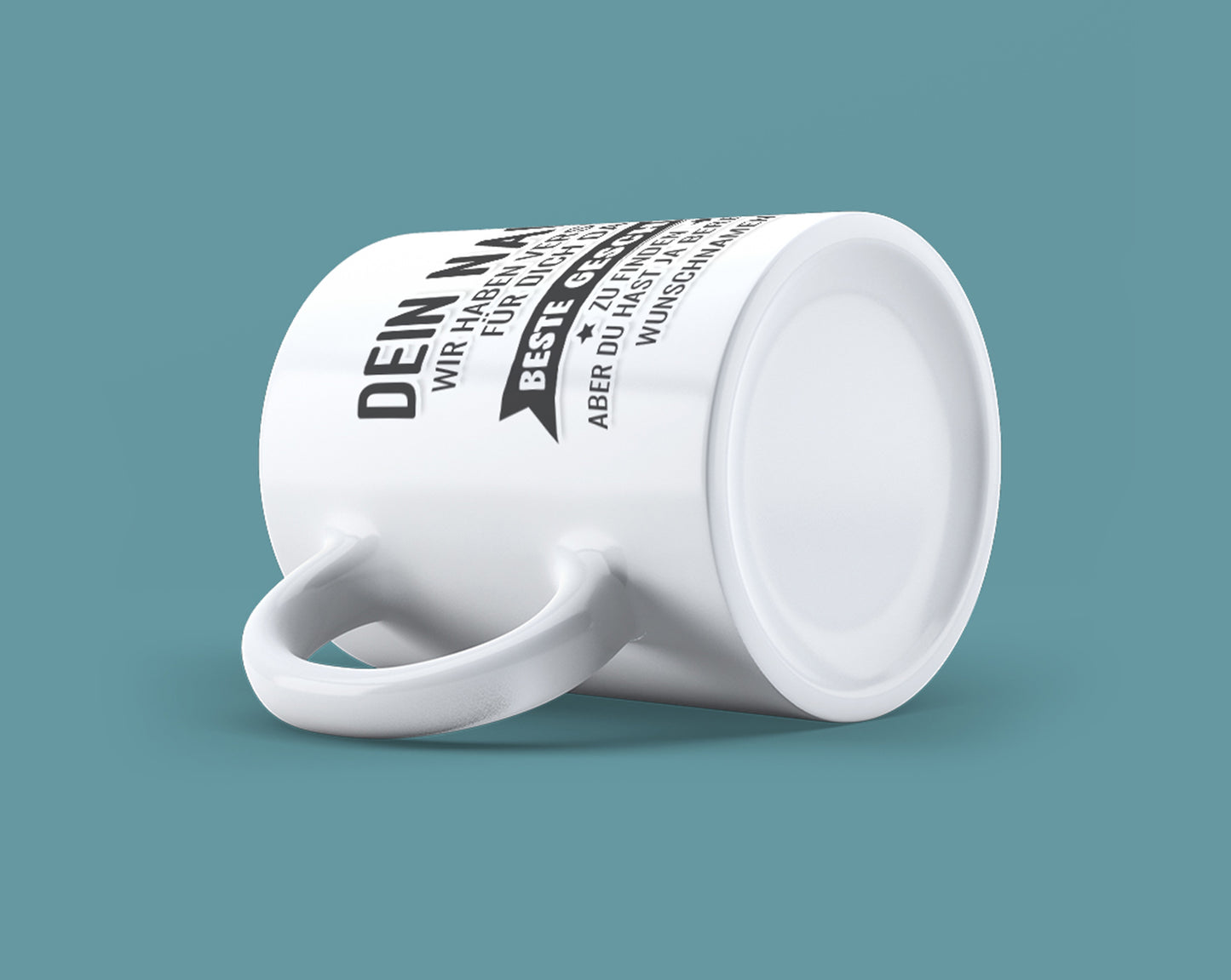Personalisiert - Wir haben versucht das beste Geschenk für dich zu finden - Tasse mit Namen - Fulima