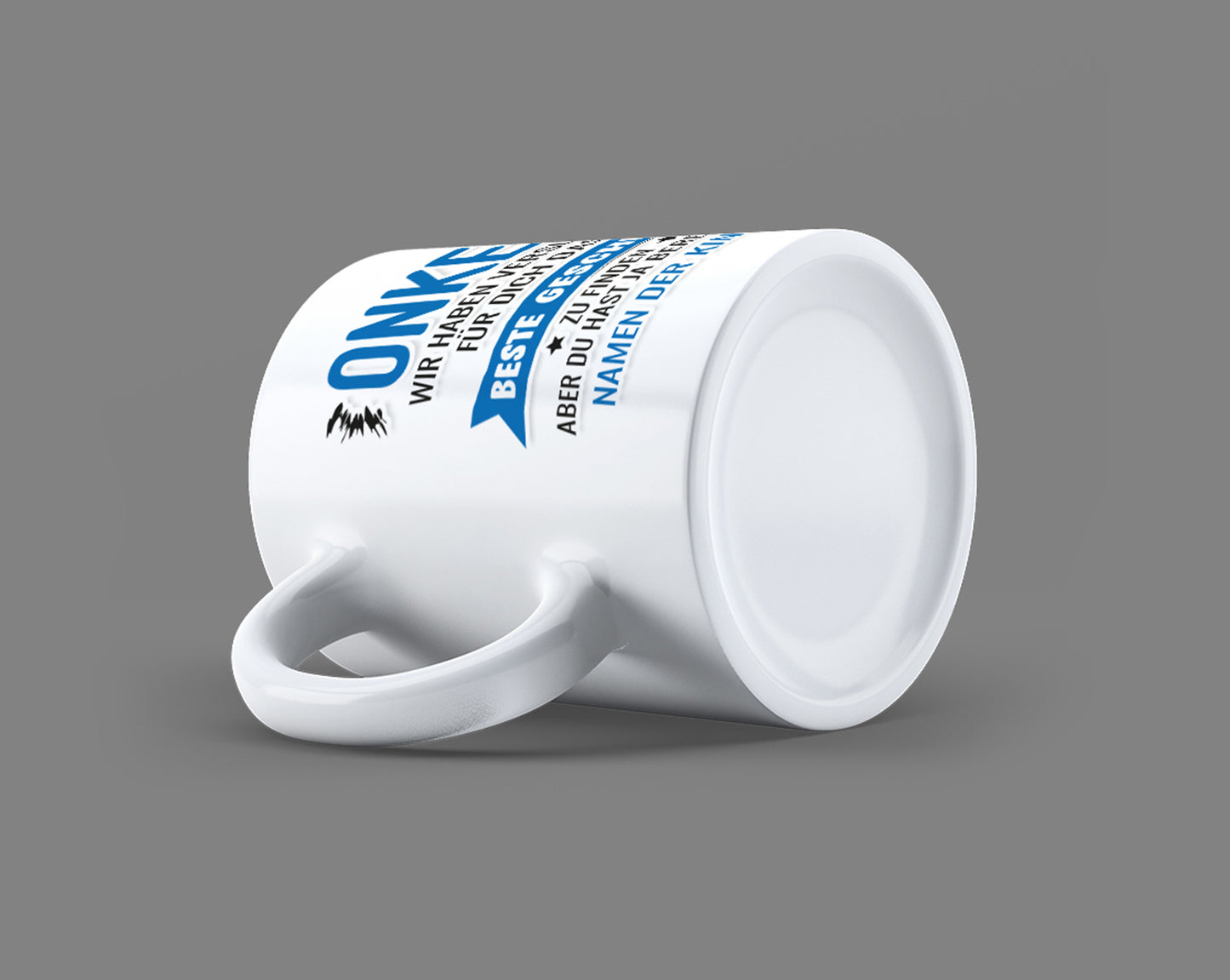 Onkel Tasse - Wir haben versucht das beste Geschenk zu finden - Personalisiert mit Namen - Fulima