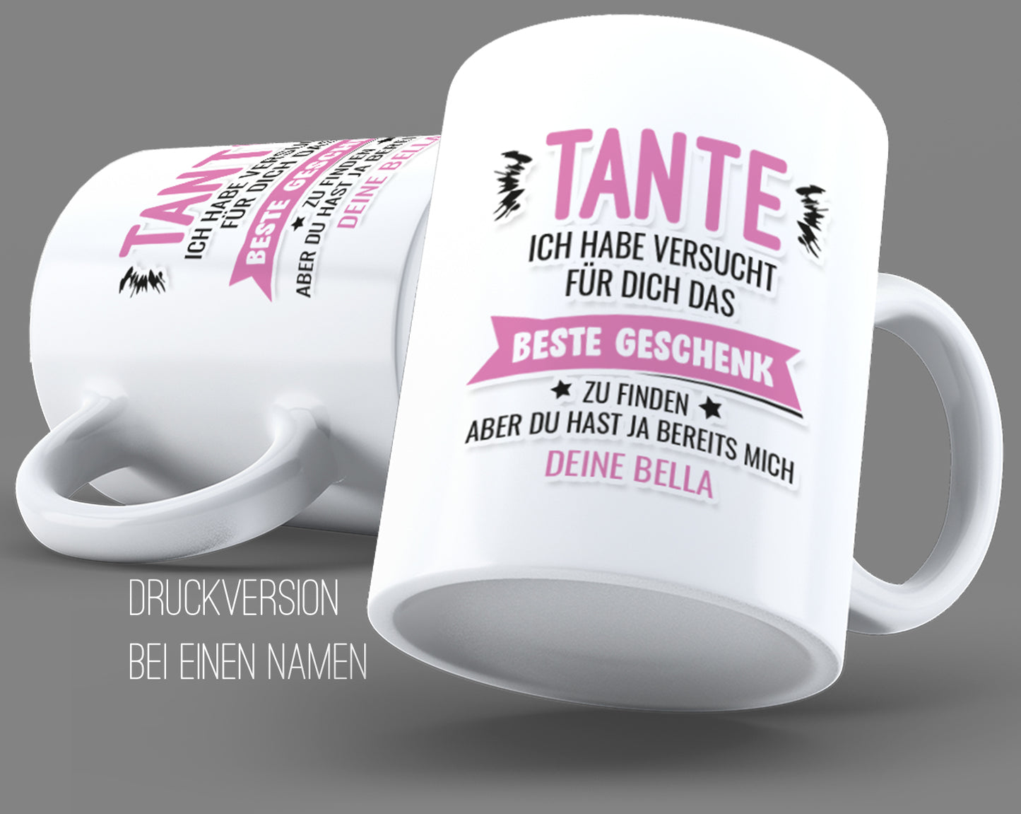 Tante wir haben versucht das beste Geschenk zu finden - Personalisierte Tante Tasse - Fulima