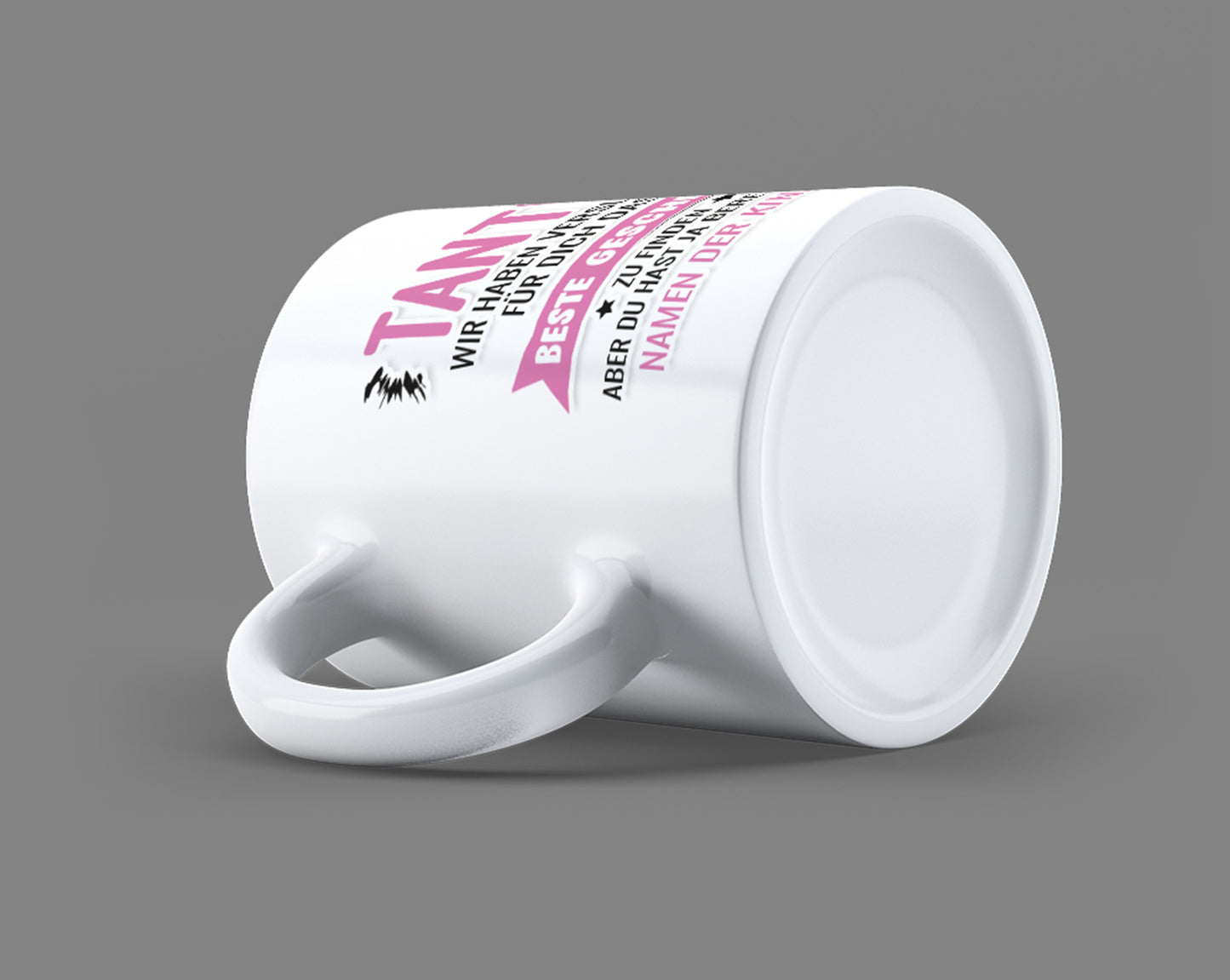 Tante wir haben versucht das beste Geschenk zu finden - Personalisierte Tante Tasse - Fulima
