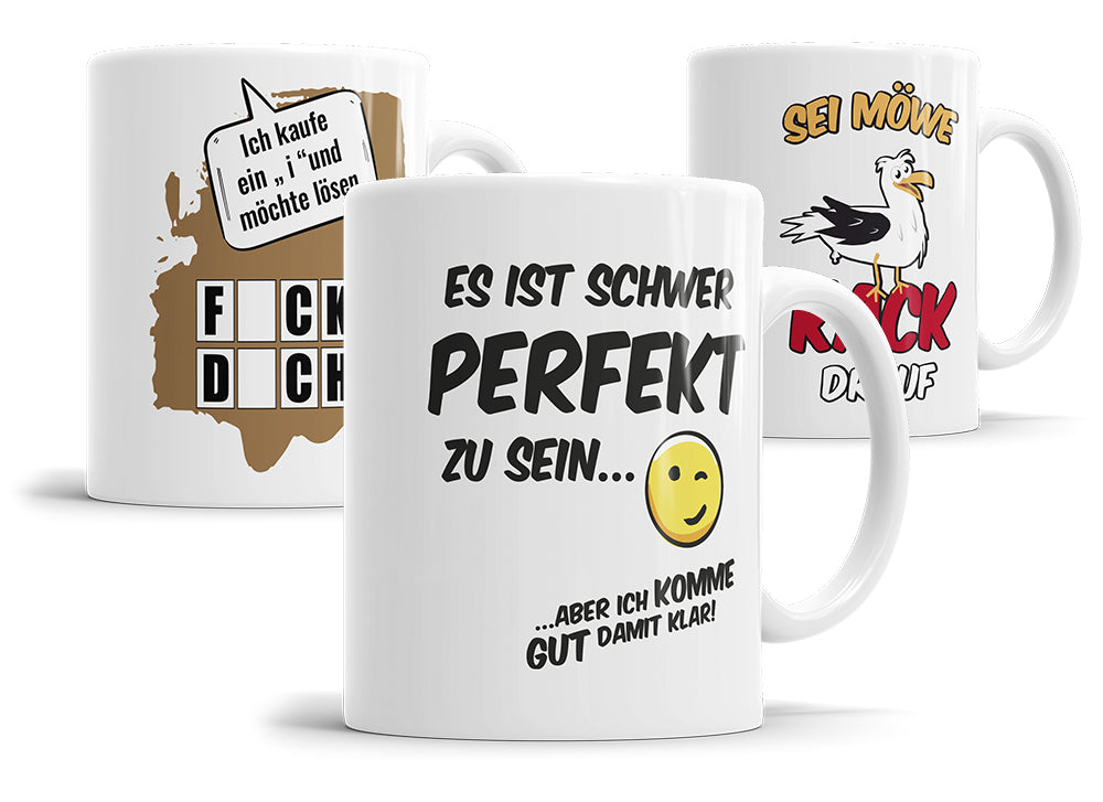 Lustige Sprüche Tassen | Tassen mit lustigen Sprüchen Die perfekte Tasse für den Büroalltag – Tassen mit Spruch