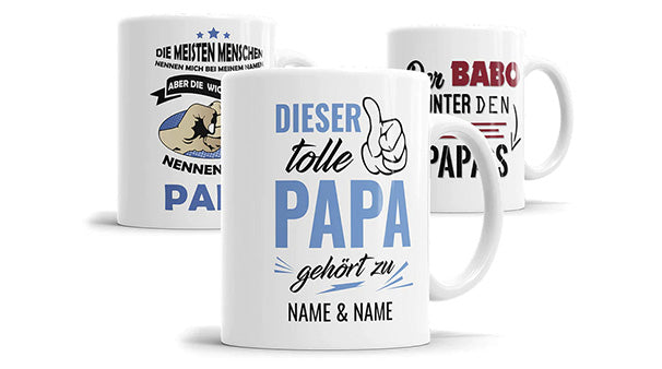 Papa Tassen Geschenk für Papa - Fulima