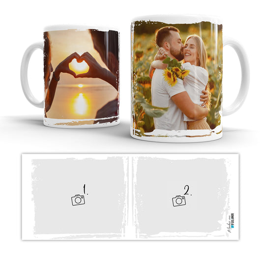Foto Tasse mit deinem Foto 1 oder 2 Fotos Beidseitig - Fulima