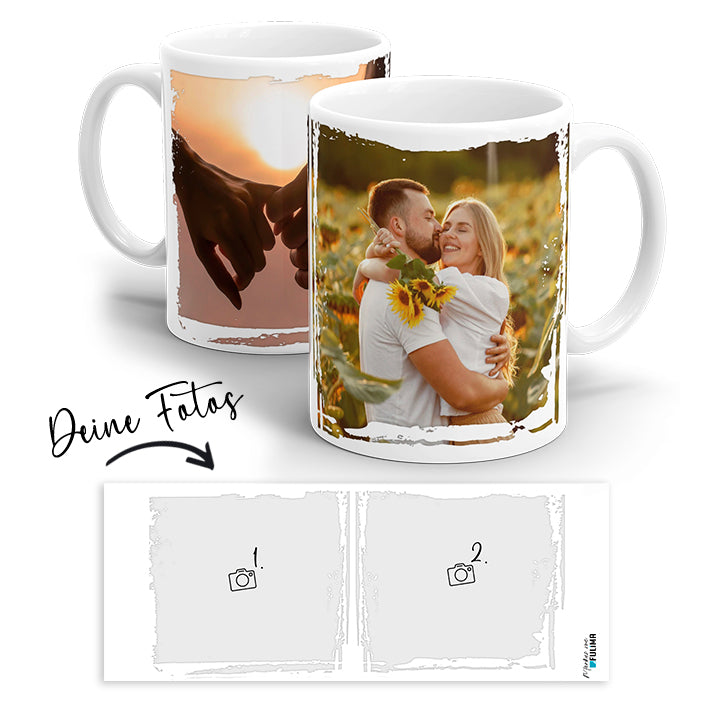 Foto Tasse mit deinem Foto 1 oder 2 Fotos Beidseitig - Fulima