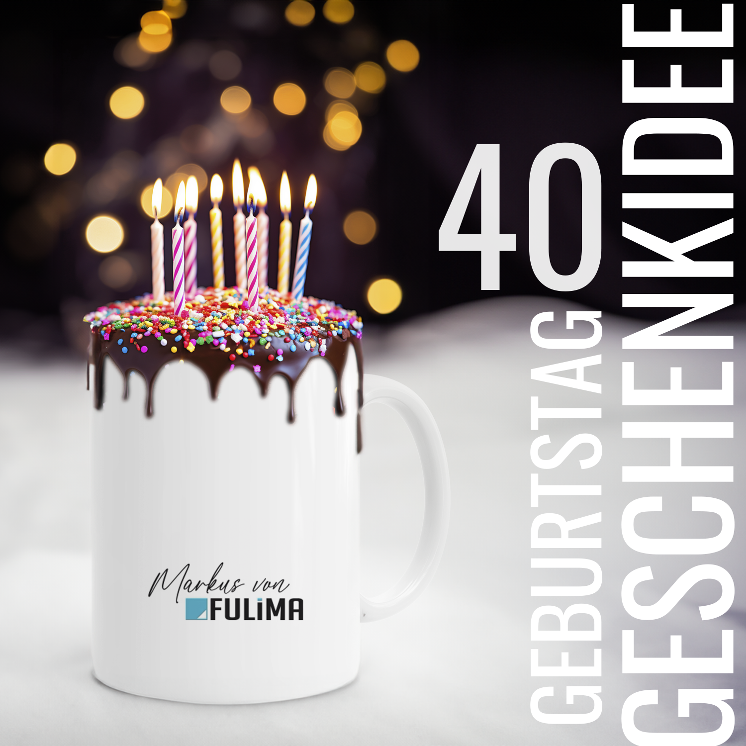 Tassen zum 40. Geburtstag – Personalisierte und Lustige Geschenkideen