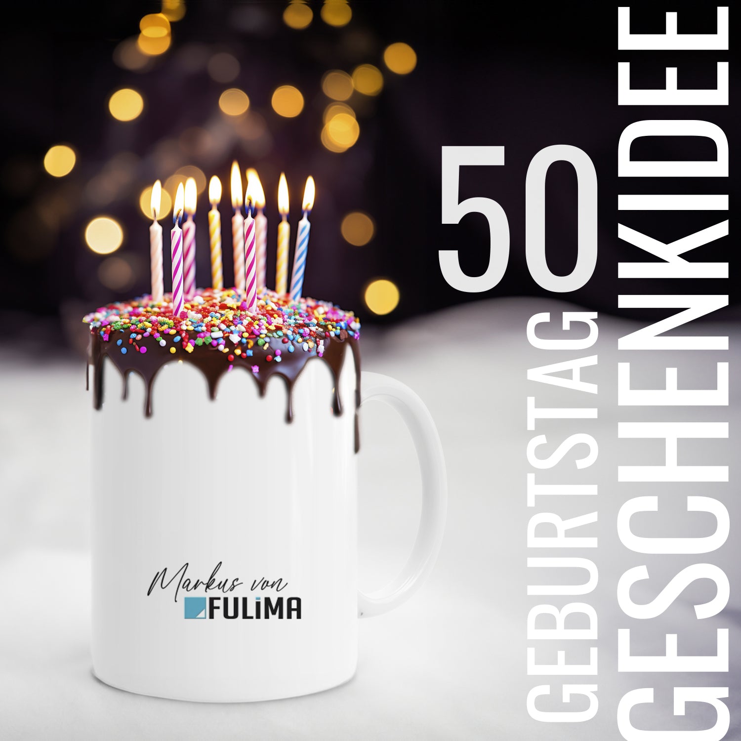 Tassen zum 50. Geburtstag – Personalisierte und Lustige Geschenkideen