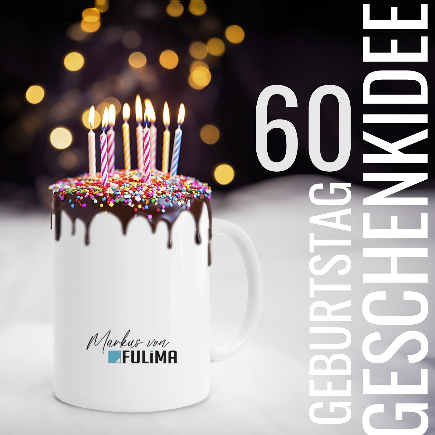 Tassen zum 60. Geburtstag – Personalisierte und Lustige Geschenkideen