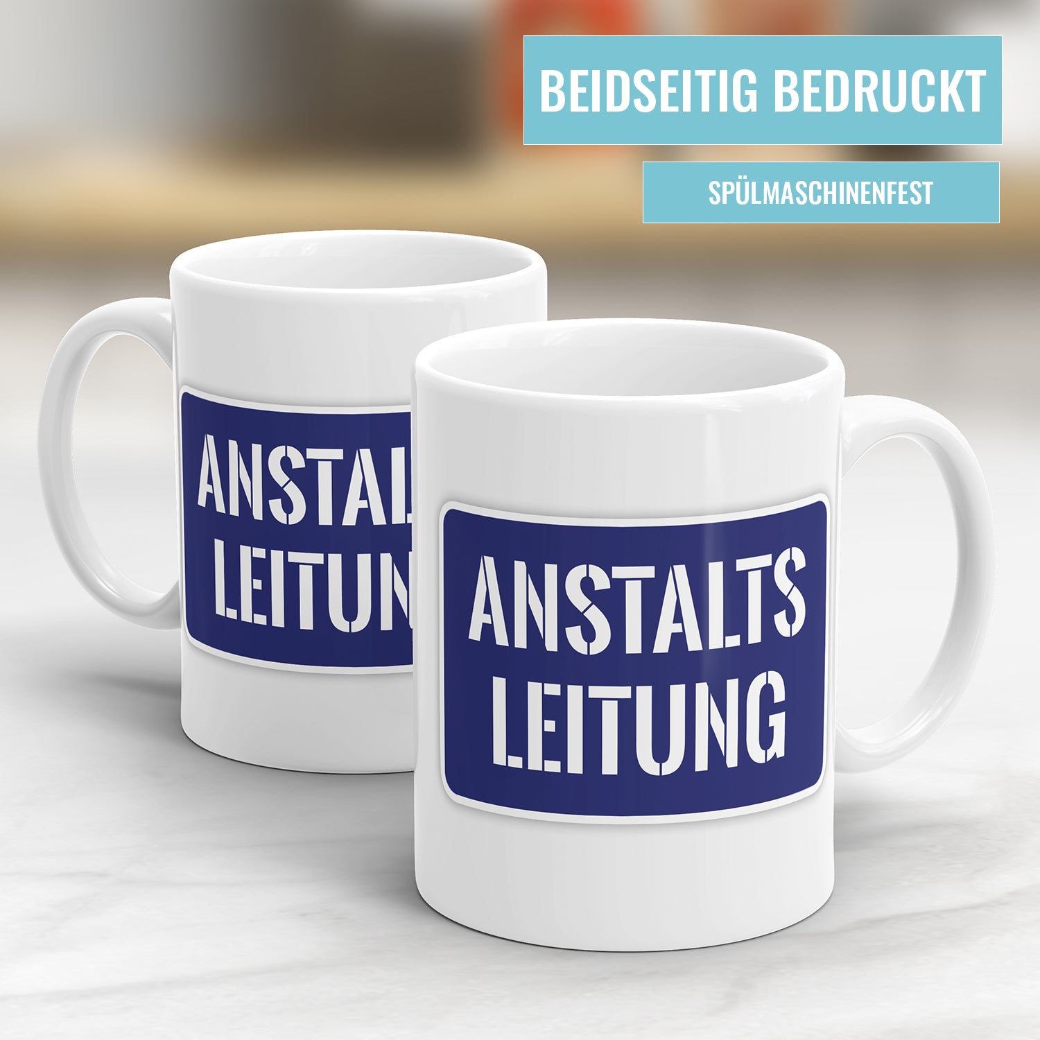 Anstaltsleitung Lustige Sprüche Tasse Fulima