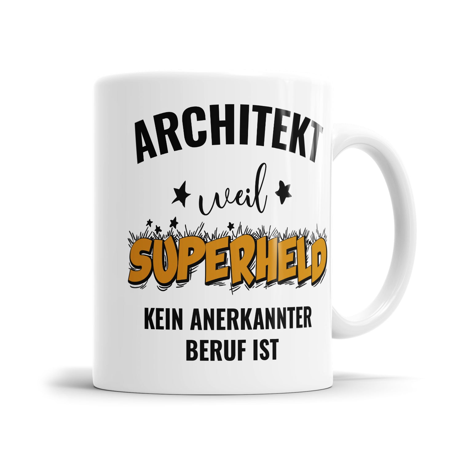 Architekt weil Superheld kein anerkannter Beruf ist Architekt Tasse - Fulima