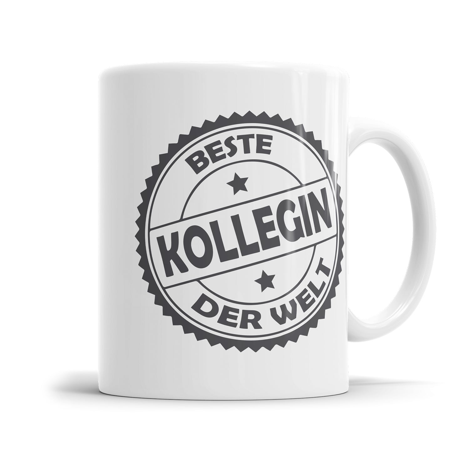 Beste Kollegin der Welt Stempel Design - Beste Kollegin Tasse - Fulima