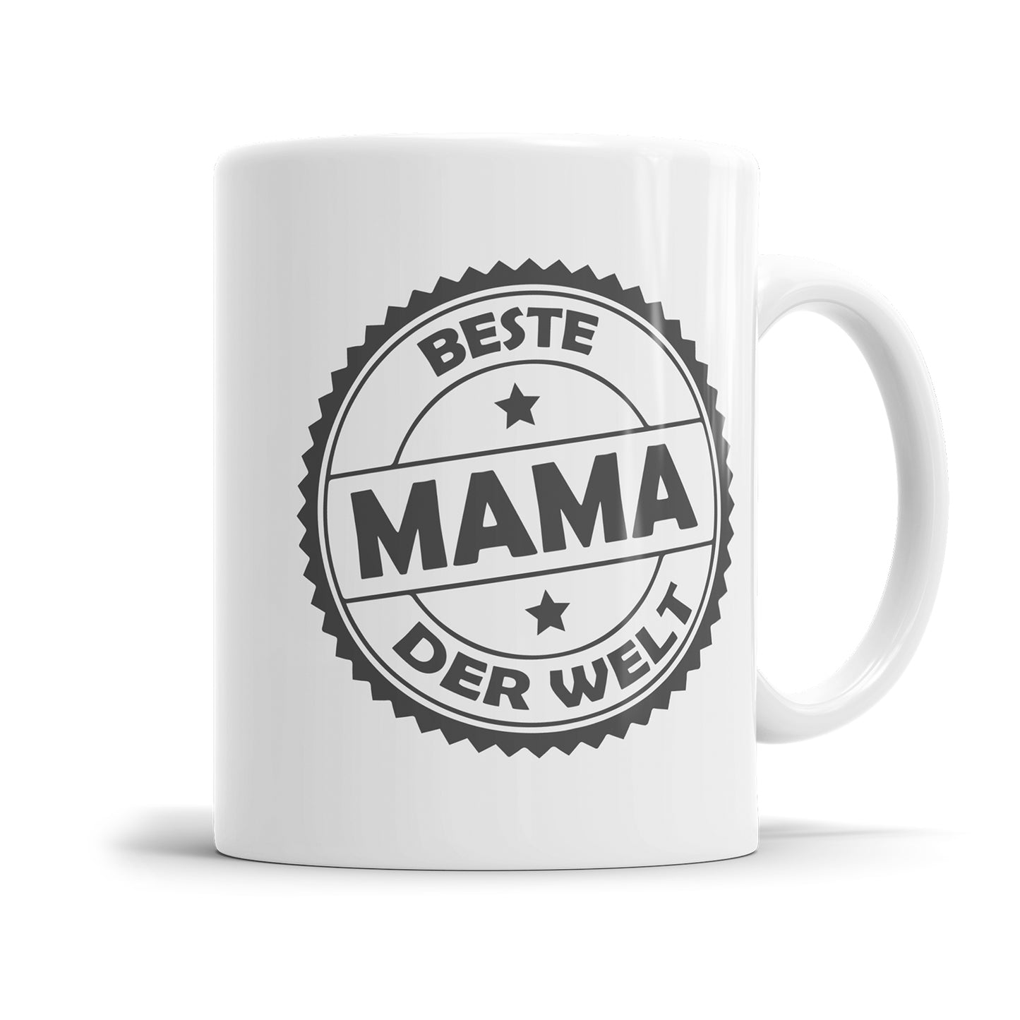 Beste Mama der Welt Tasse Stempel Design Mama Tasse