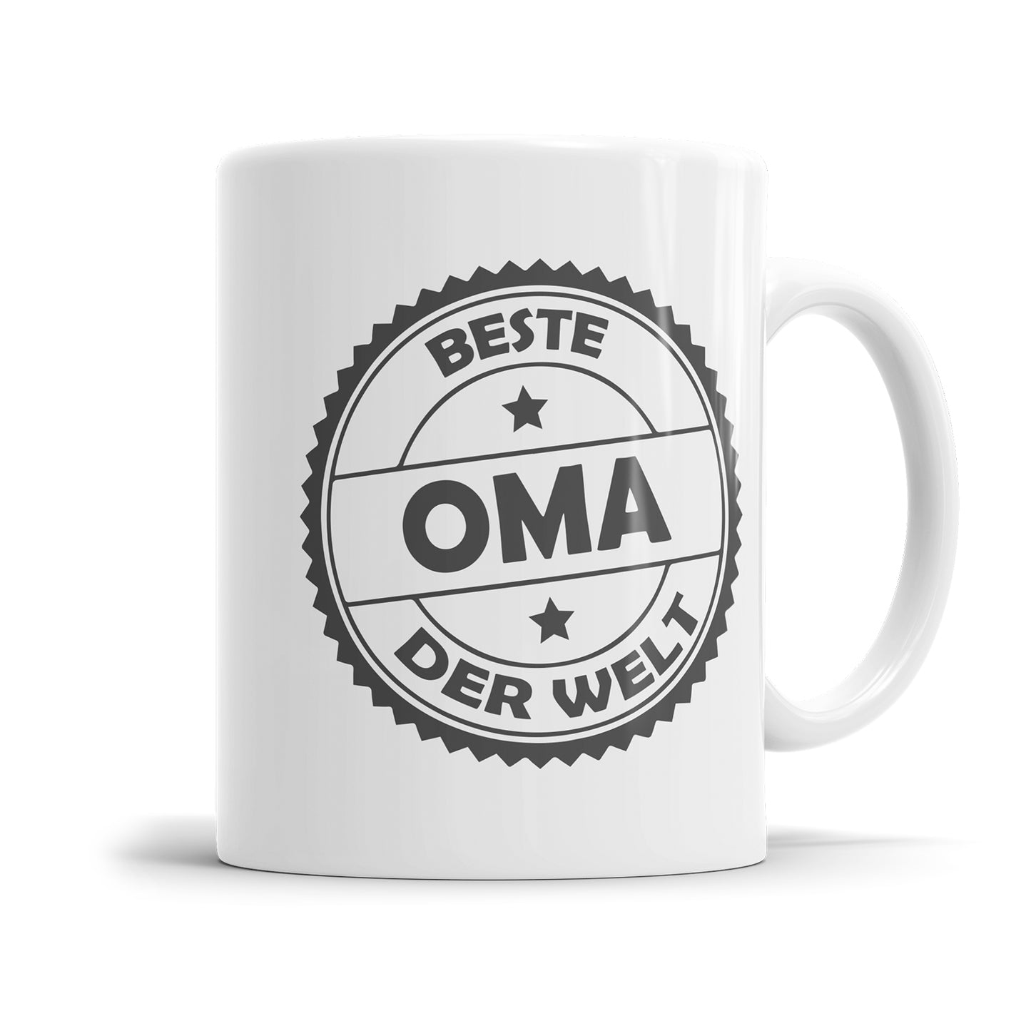 Beste Oma der Welt Tasse Stempel Design Oma Tasse