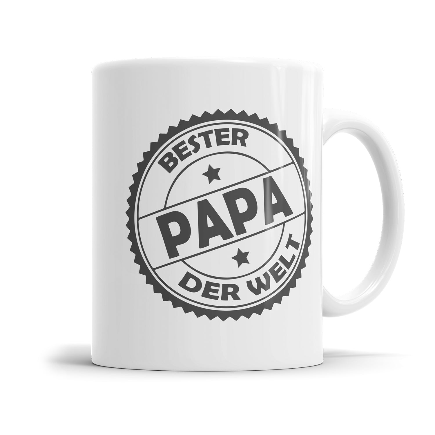Bester Papa der Welt Stempel Design - Bester Papa Tasse - Fulima