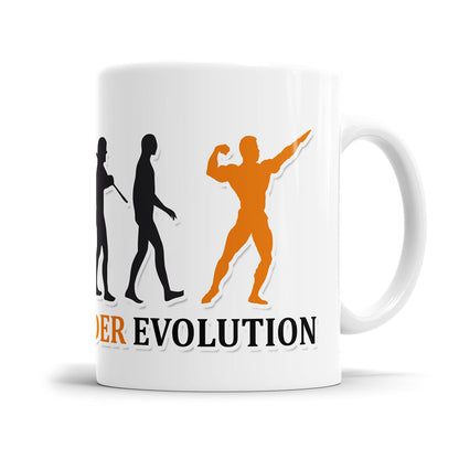 Bodybuilder Evolution Tasse - Geschenkidee für Bodybuilder - Fulima