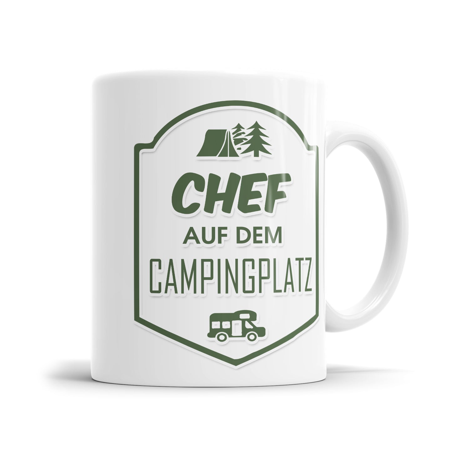 Chef auf dem Campingplatz - Camping Tasse - Fulima