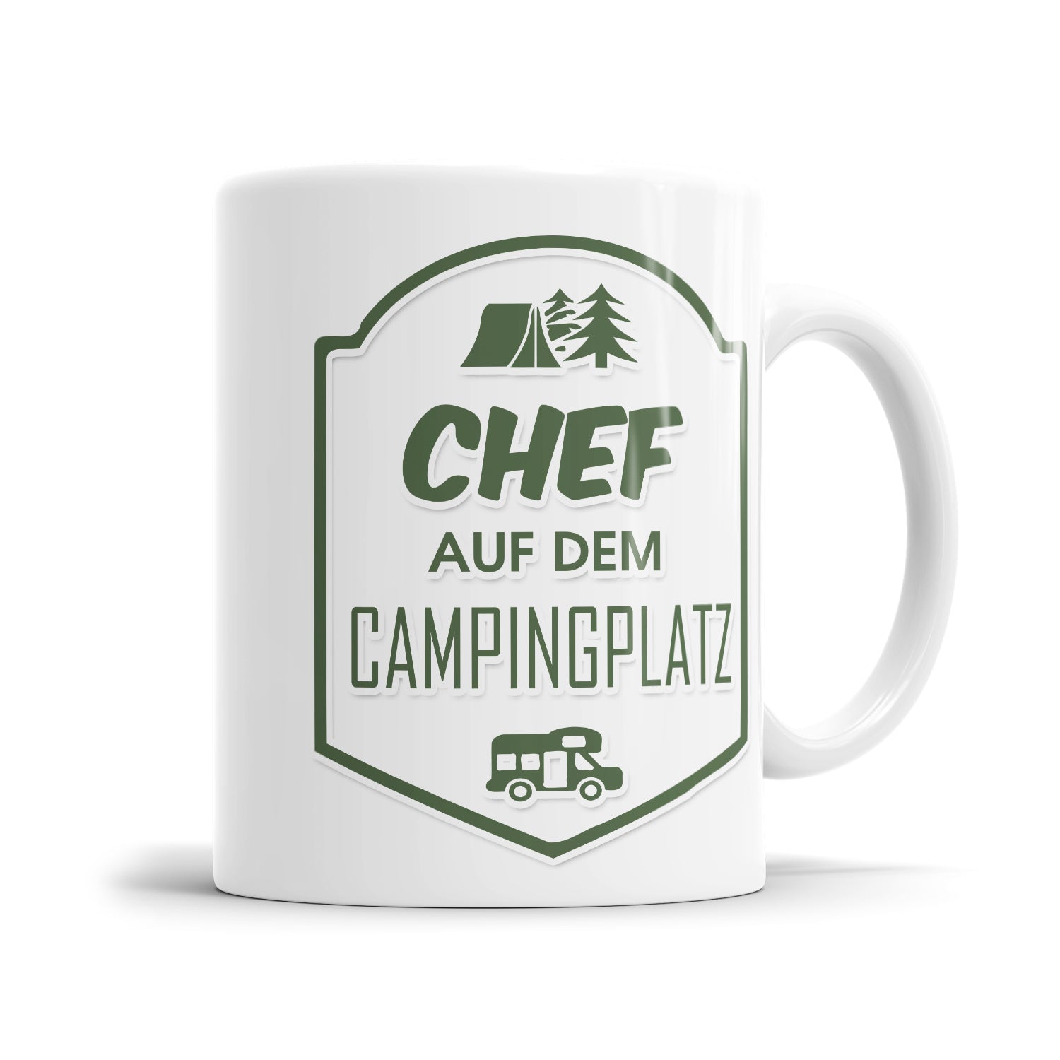 Chef auf dem Campingplatz - Camping Tasse - Fulima