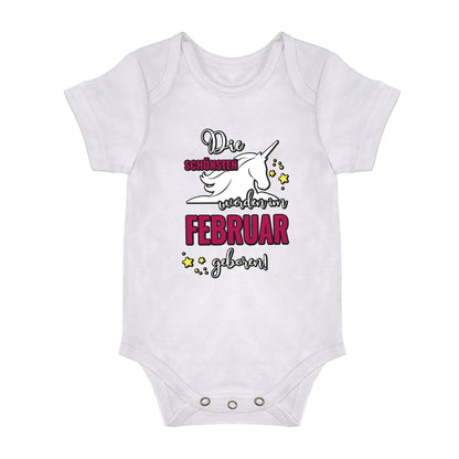 Babybody - Die schönsten Einhörner werden im WUNSCHMONAT geboren Februar - FULiMA®