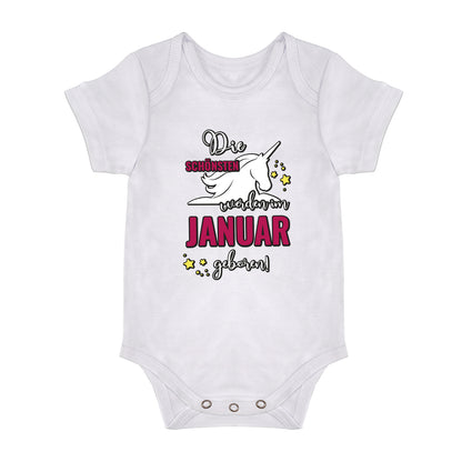 Babybody - Die schönsten Einhörner werden im WUNSCHMONAT geboren Januar - FULiMA®