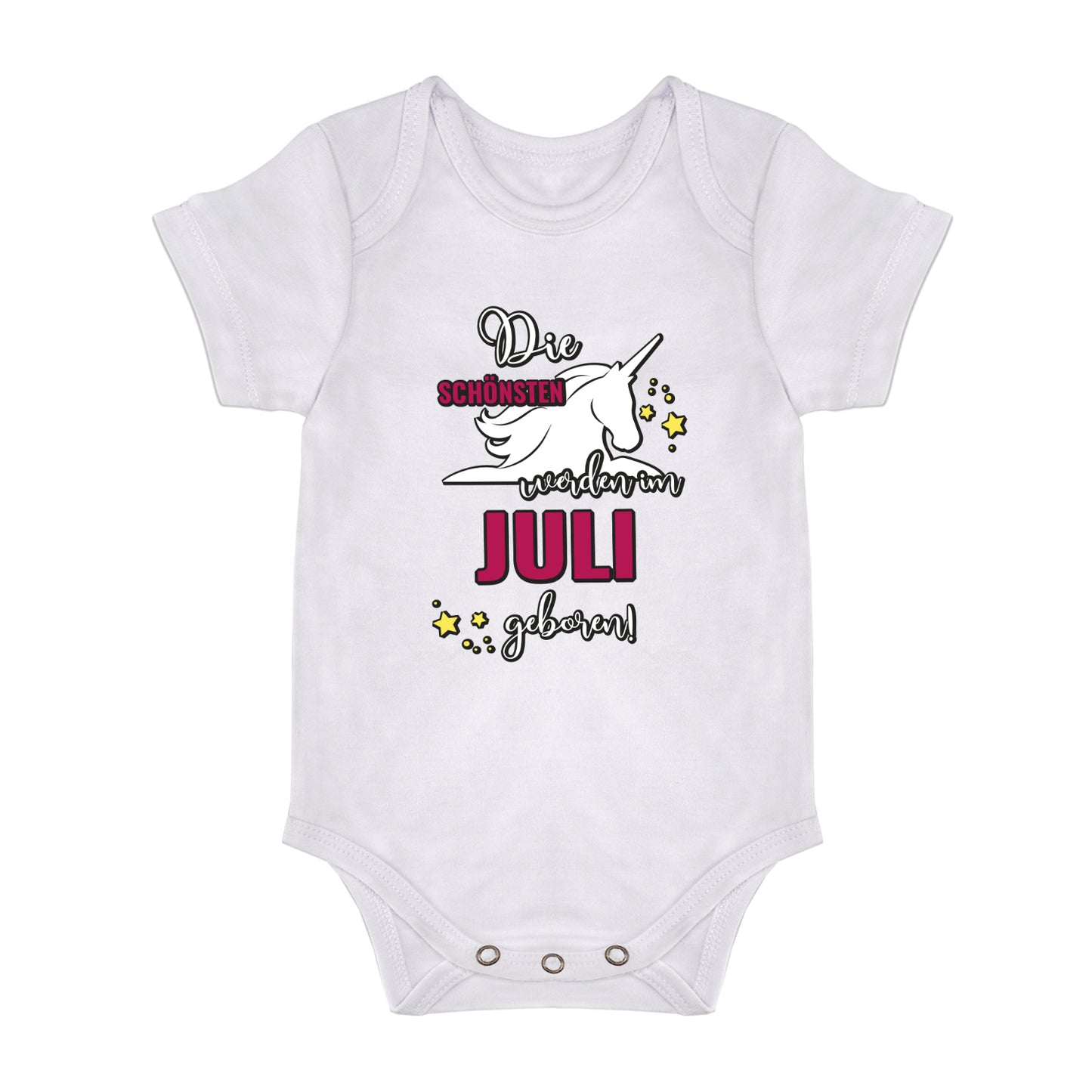Babybody - Die schönsten Einhörner werden im WUNSCHMONAT geboren Juli - FULiMA®