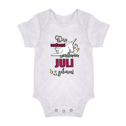Babybody - Die schönsten Einhörner werden im WUNSCHMONAT geboren Juli - FULiMA®